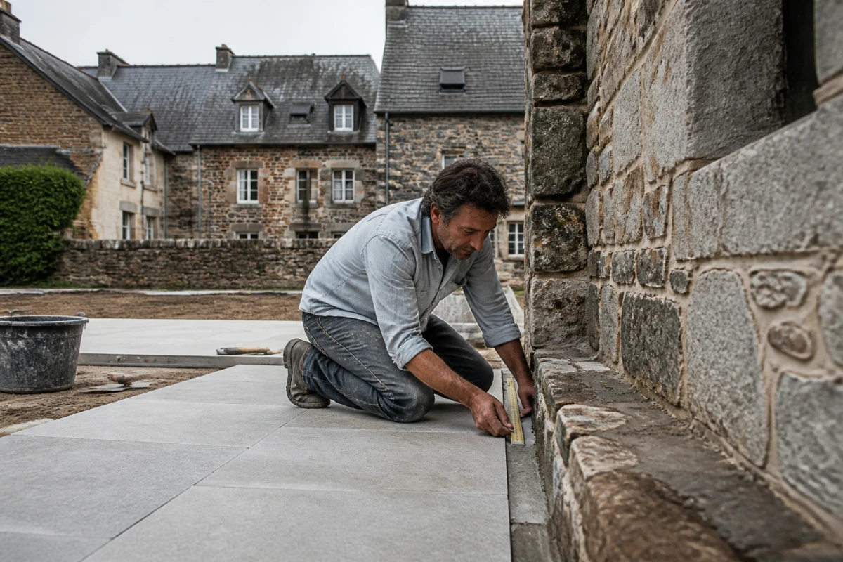 Dallage béton Cancale