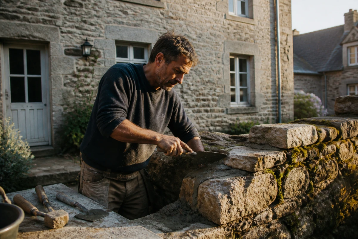 Maçon Châteauneuf-d'Ille-et-Vilaine